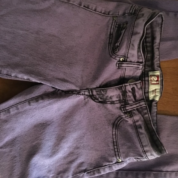 LEI Juniors Purple Emma Jeggings - Picture 4 of 5